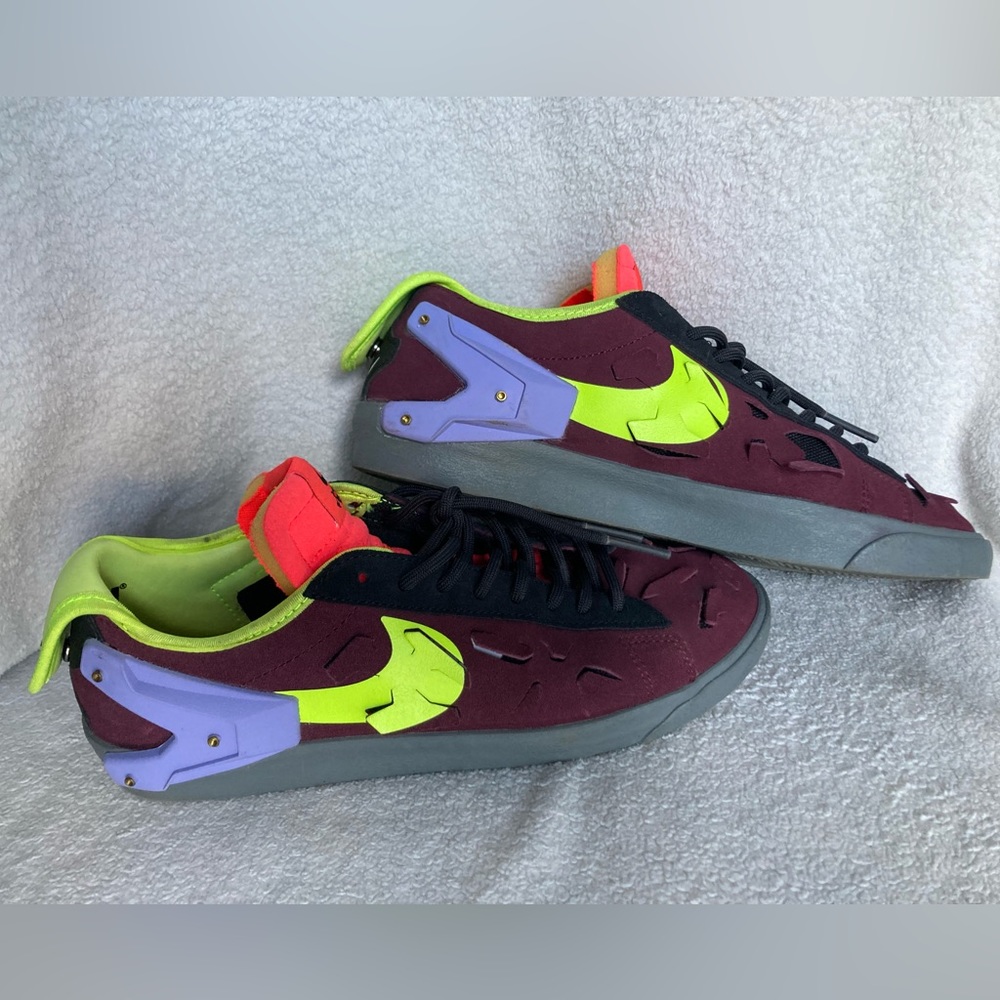 Nike Blazer Low ACRONYM Night Maroon sneaker US men’s 8.5